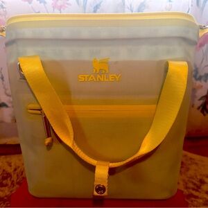 Yellow and Green Tote Bag